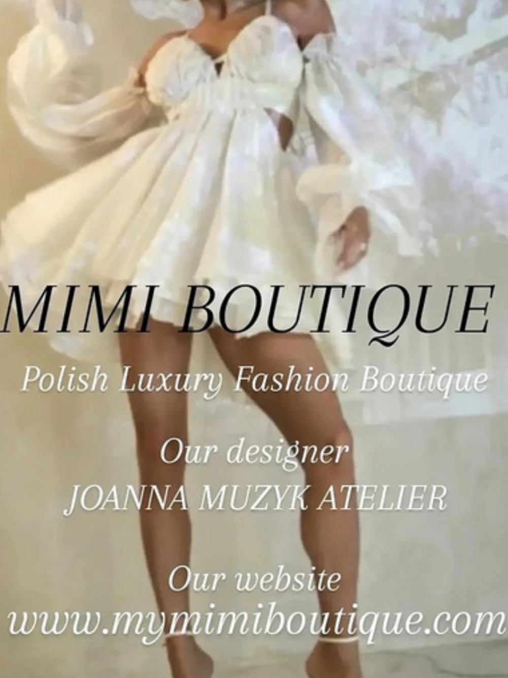 Joanna Muzyk Atelier Floral Off-Shoulder Maxi Dress MIMI BOUTIQUE - Picture 7 of 10